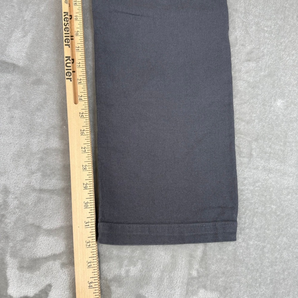 American Giant Roughneck Stretch Canvas Pants Mens 36x32 Iron Gray $165 USA NWOT - Picture 8 of 8